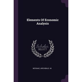 Elements Of Economic Analysis (Paperback)