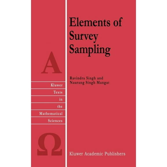 Elements Of Survey Sampling