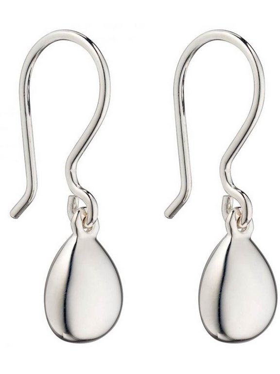 Pebble Earrings - Silver