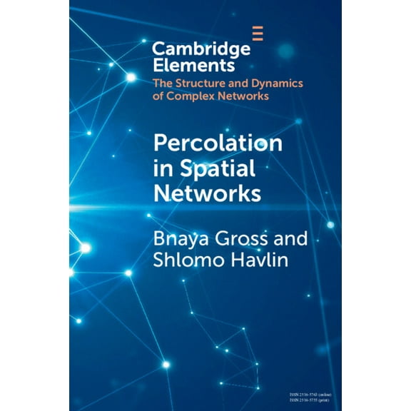 Elements in the Structure and Dynamics o Percolation in Spatial Networks: Spatial Network Models Beyond Nearest Neighbours Structures, (Paperback)