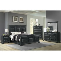 Picket House Furnishings Sumner Panel Bed in Black