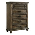 thumbnail image 1 of Picket House Furnishings Windom 5-Drawer Chest in Charcoal, 1 of 10
