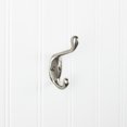 thumbnail image 1 of Elements YD40-337SN Sedona 3-3/8" Traditional Double Prong Robe Hook, 1 of 2