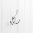 thumbnail image 1 of Elements YT40-400PC Kingsport 4" Traditional Triple Prong Robe Hook, 1 of 1