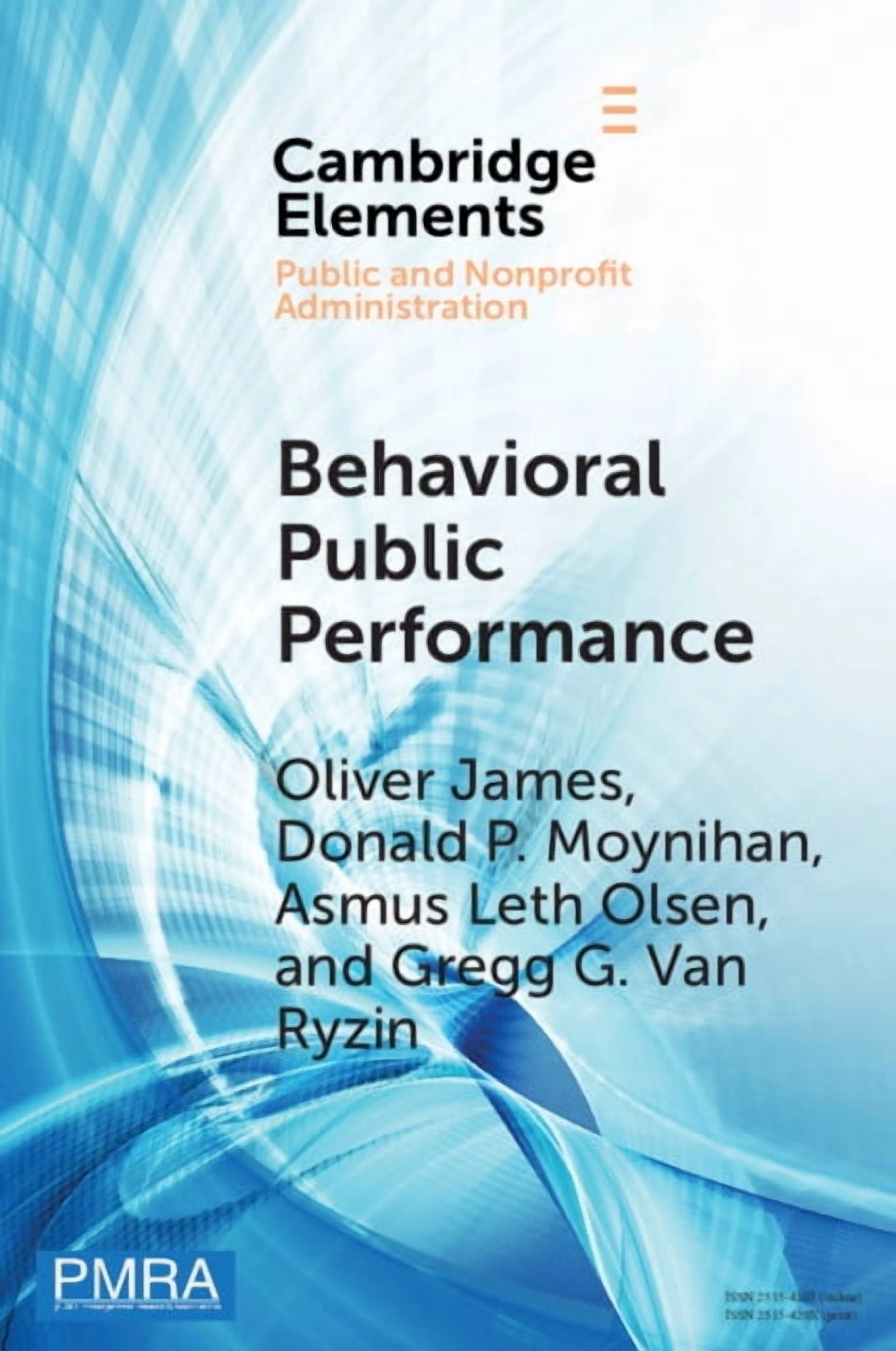 Elements in Public and Nonprofit Adminis Behavioral Public Performance ...
