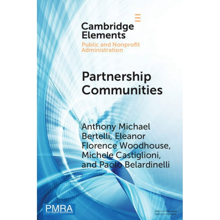 Elements in Public and Nonprofit Administration: Partnership Communities (Paperback) - Walmart.com elements-in-public-and-nonprofit-administration-partnership-communities-paperback-walmart-com