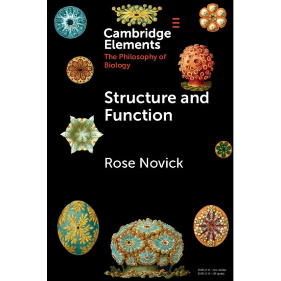 Elements in the Philosophy of Biology Structure and Function, (Paperback)