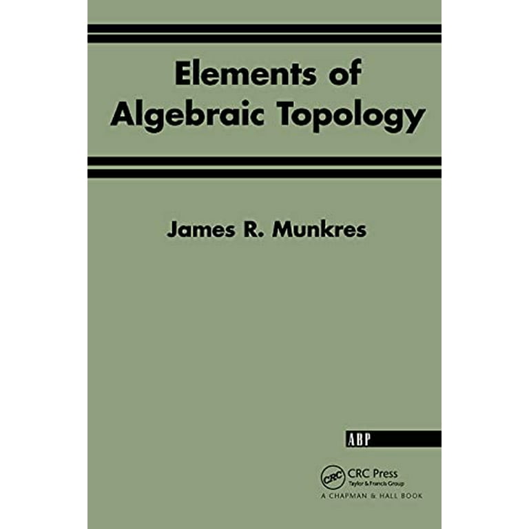 Pre-Owned Elements Of Algebraic Topology Paperback - Walmart.com