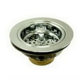 thumbnail image 1 of Elements Of Design Ebs100 Cast Brass Heavy Duty Basket Strainer - Chrome, 1 of 4