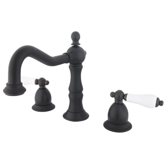 Elements Of Design Es1975pl Double Handle Widespread Bathroom Faucet - Bronze