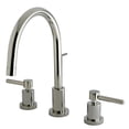 thumbnail image 1 of Kingston Brass KS8926DL Concord Widespread Lavatory Faucet with Brass Pop-Up ..., 1 of 3