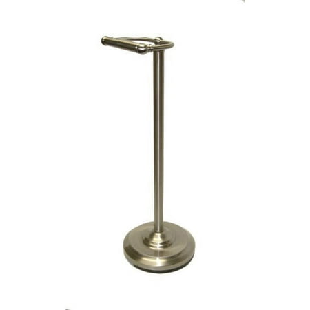 Elements of Design St. Louis DS2008 Pedestal Toilet Paper Holder, Brushed Nickel