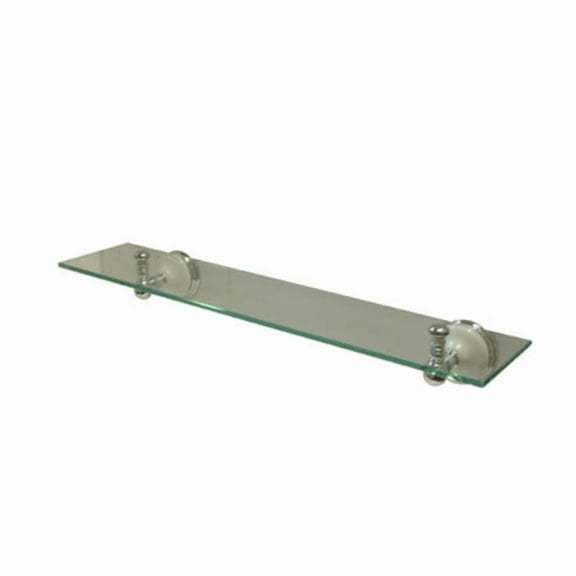 Elements Of Design Eba1119c 21-5/8" Wall Mounted Glass Shelf From The Hot Springs