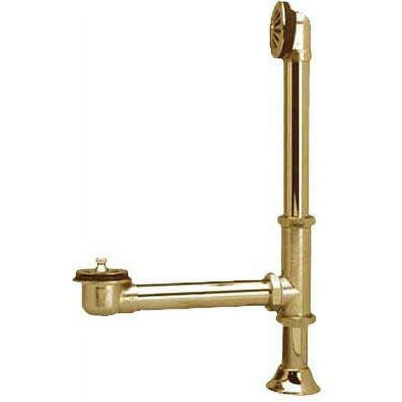 Elements Of Design Ds2085 Exposed Brass Clawfoot Tub Drain - Bronze