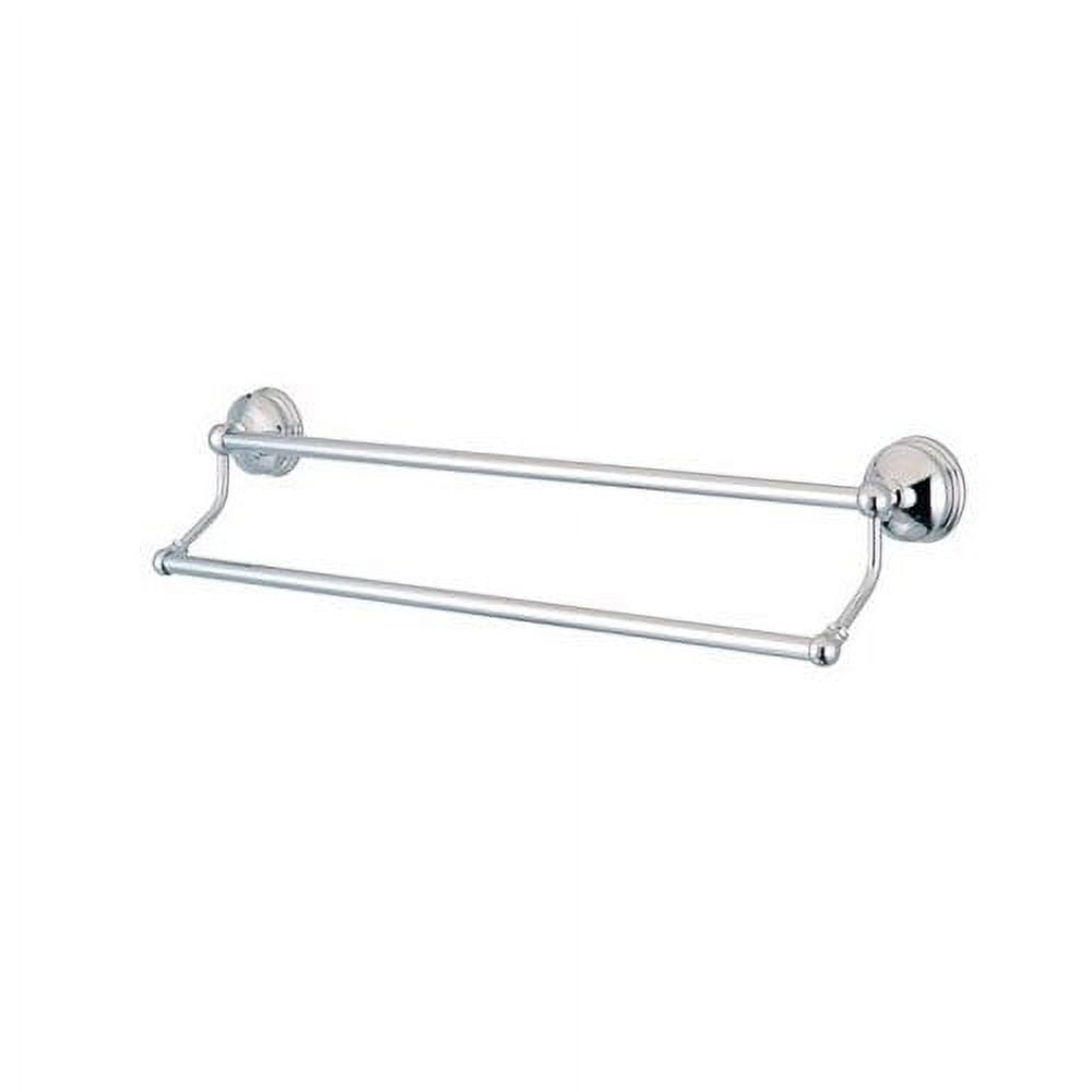 Polished Chrome Wall Mounted Sconce with Beige Tapered Shade