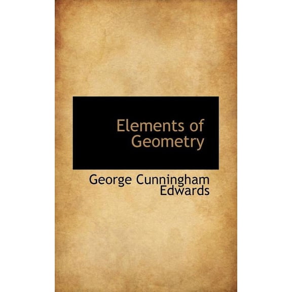 Elements of Geometry (Paperback)
