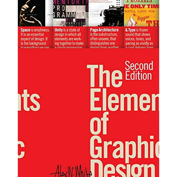 Pre-Owned The Elements of Graphic Design (Paperback) 1581157622 9781581157628