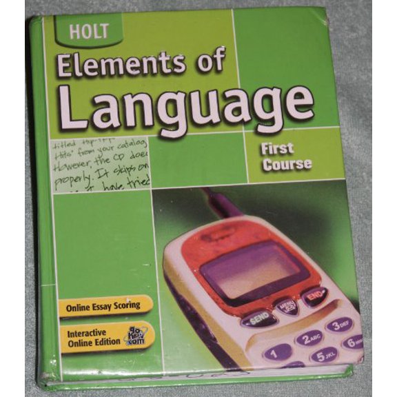 Pre-Owned Elements of Language: Student Edition Grade 7 2004, HOLT, RINEHART AND WINSTON
