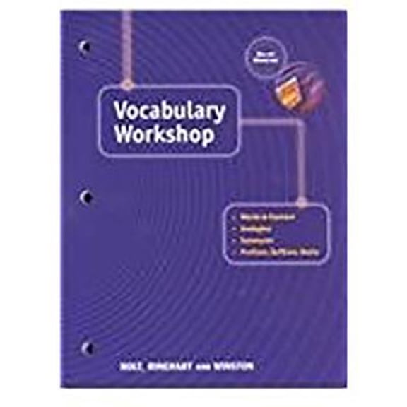 Elements of Language : Vocabulary Workshop Grade 12 Sixth Course