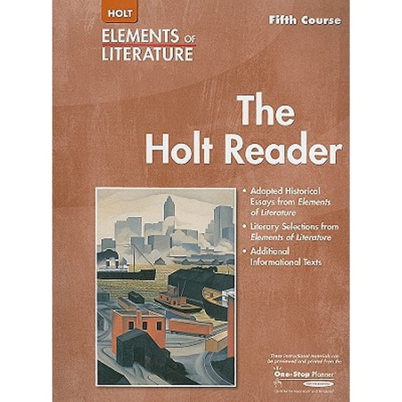 Pre-Owned Elements of Literature: Reader Fifth Course (Paperback) 0030683963 9780030683961