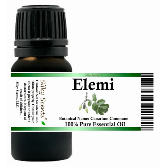 Elemi Essential Oil 5 ml (1/6 fl oz) - 100% Pure and Natural by Silky Scents