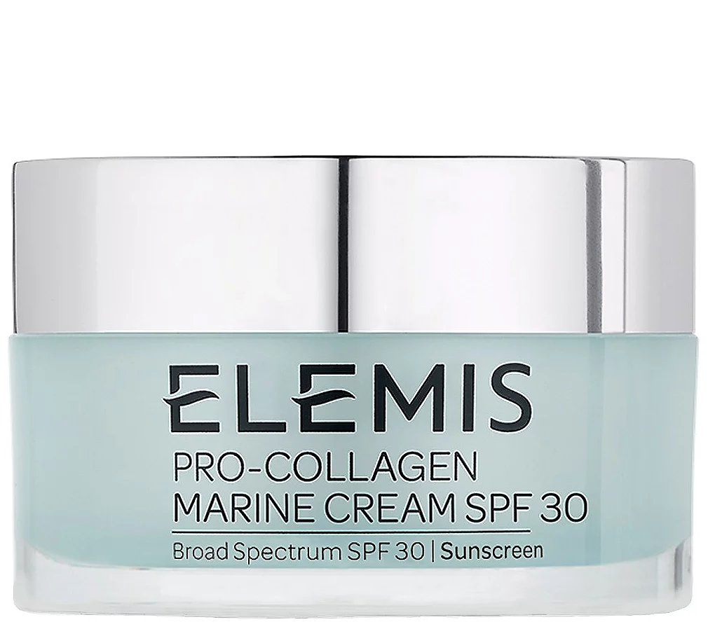 Elemis Pro-Collagen Marine Cream SPF 30, Anti-Aging Face Moisturizer with Sun Protection, 1.6 oz