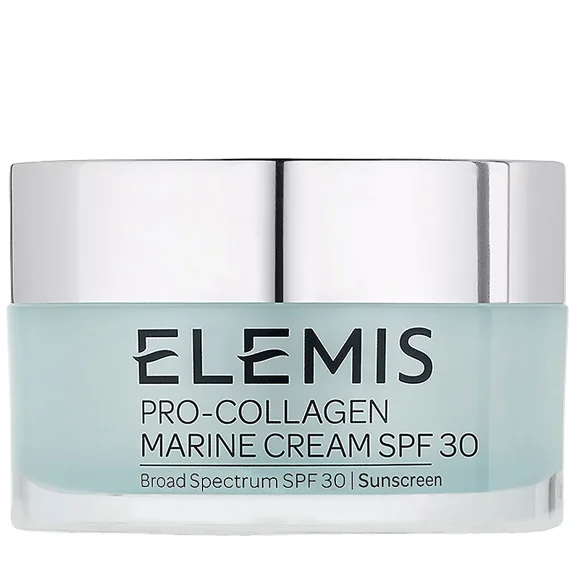 Elemis Pro-Collagen Marine Cream SPF 30, Anti-Aging Face Moisturizer with Sun Protection, 1.6 oz