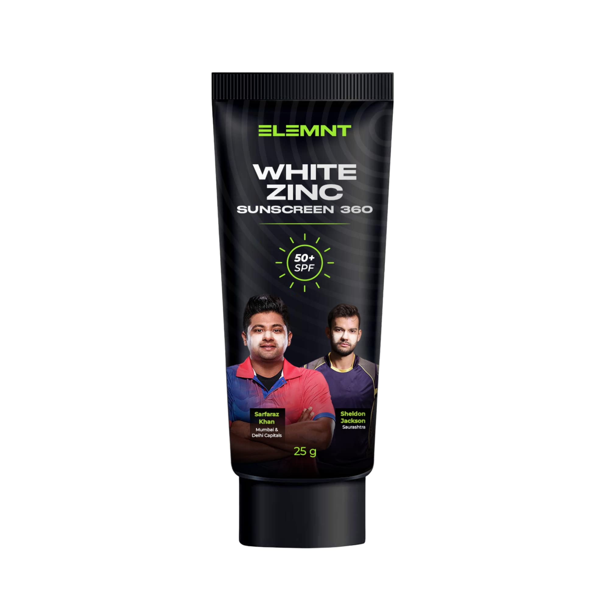 Elemnt White Zinc Sunscreen 360 Zinc Oxide Sunscreen For Cricketers
