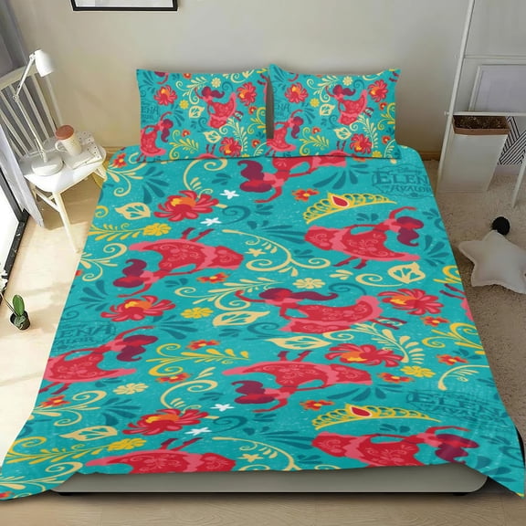 Elena of Avalor Princess cotton sheet trio, three-piece, gentle on skin, reinforced stitching, unique design, ideal gifts for family, friends, fans, 68x86 in (173*218 cm).