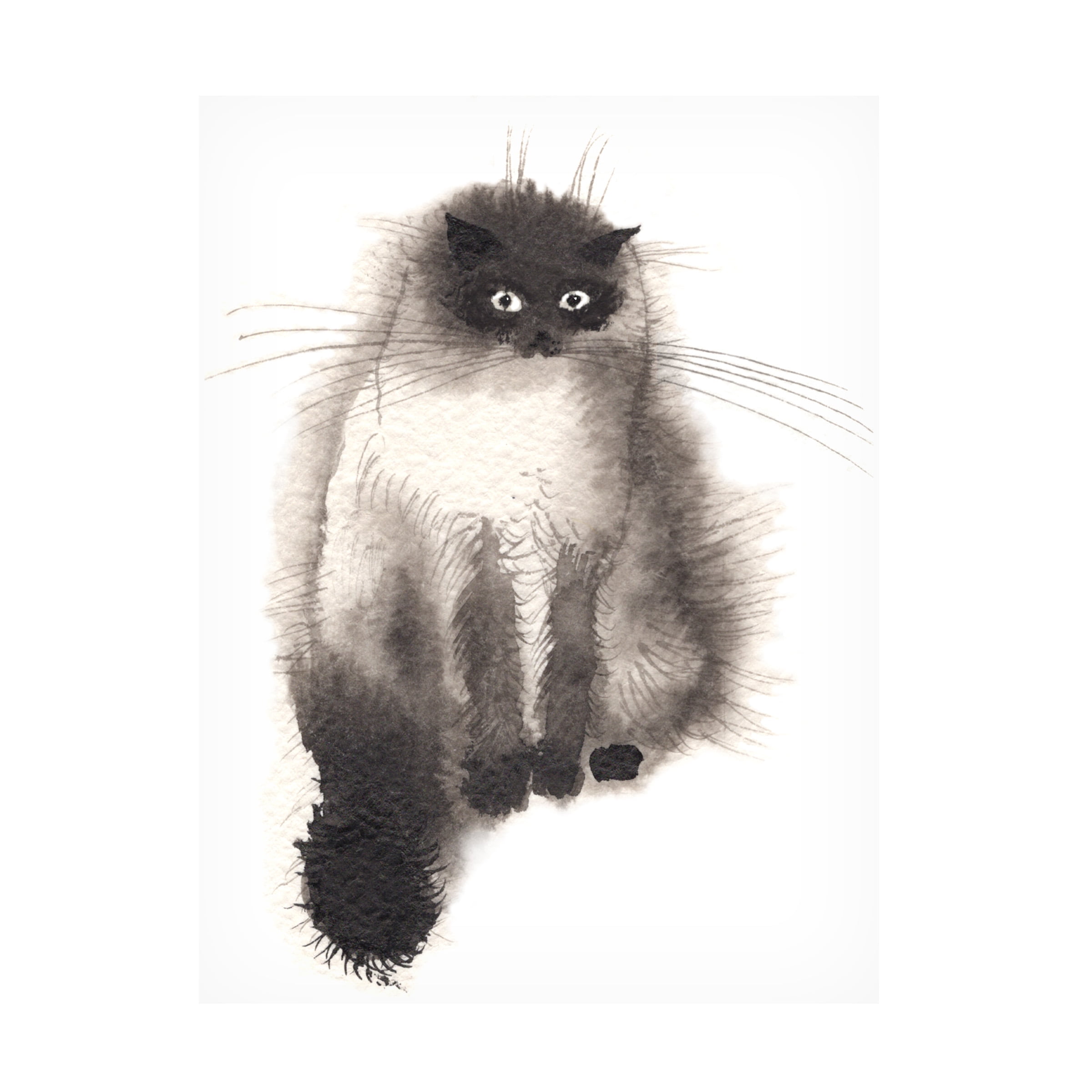 Elena Bolgova 'Siamese' Canvas Art