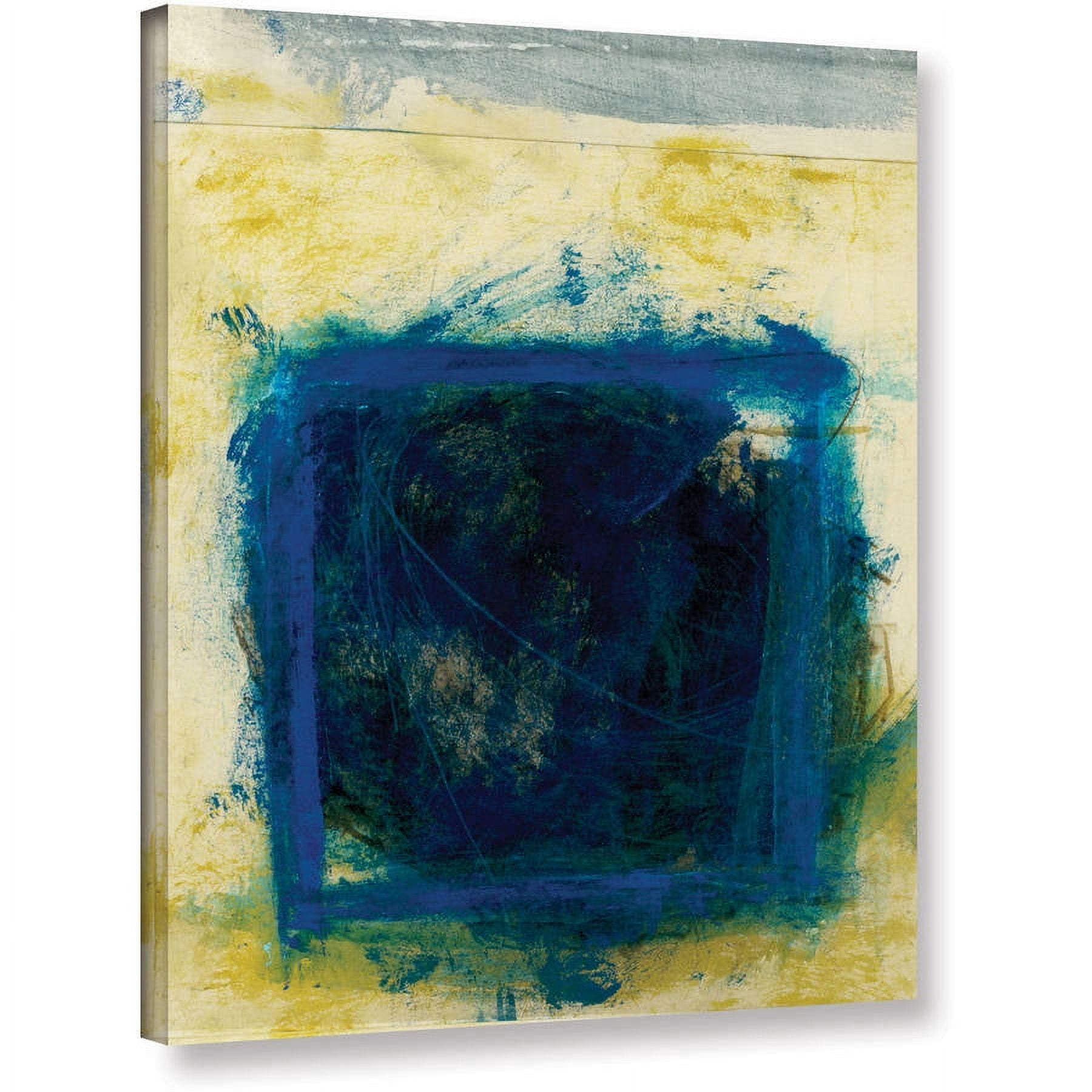 Elena Ray "Blue Square" Gallery-Wrapped Canvas Art
