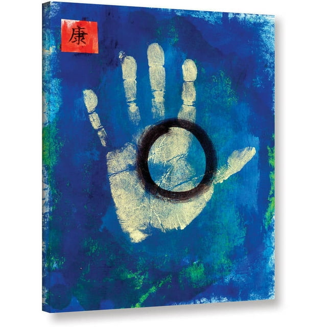 Elena Ray "Health Hand Print" Gallery-Wrapped Canvas