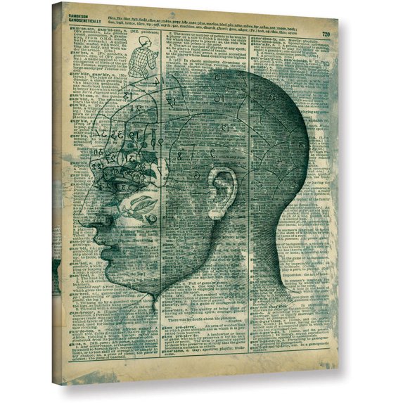 Elena Ray "Right Brain Thinker" Gallery-Wrapped Canvas