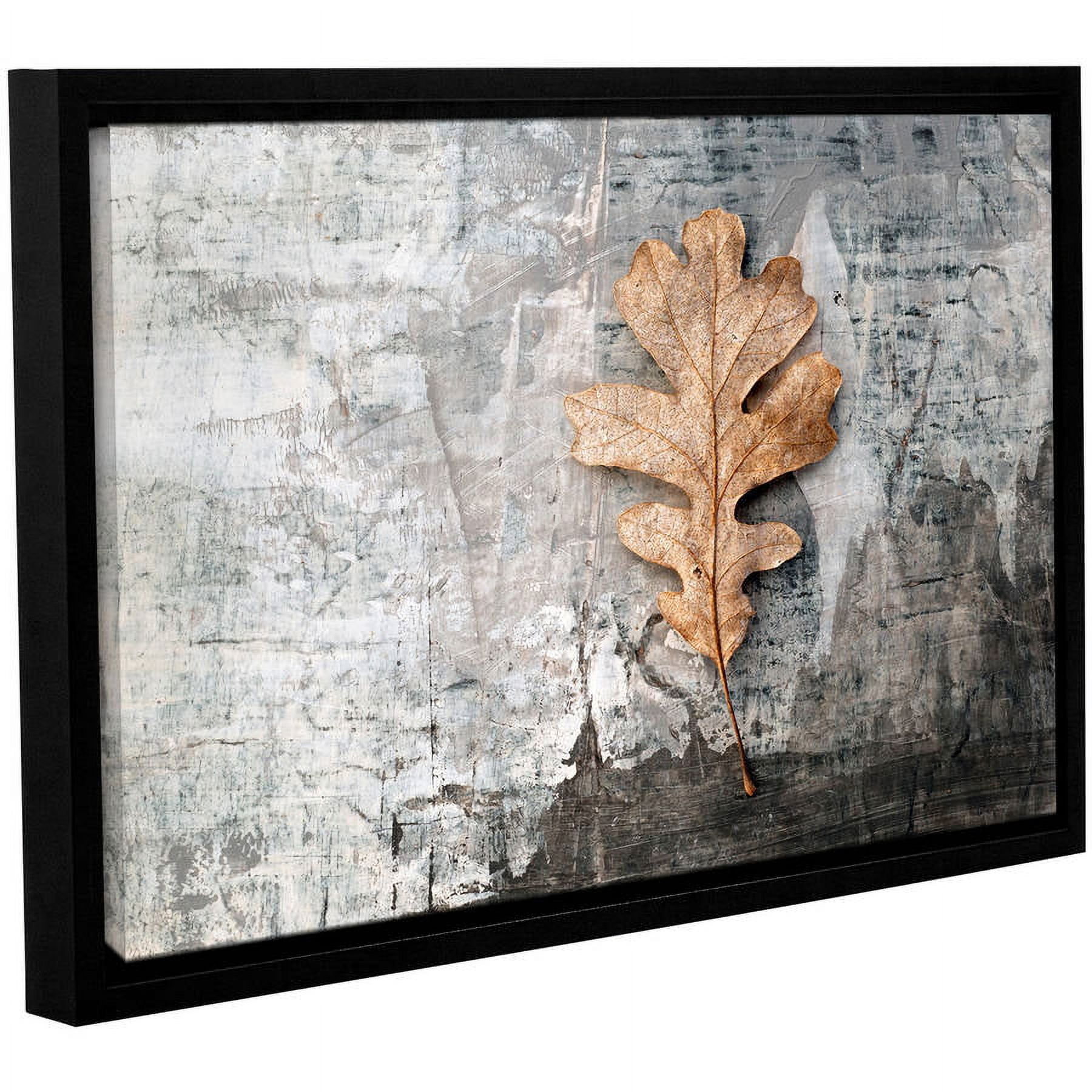 Elena Ray Still Life Leaf" Gallery-Wrapped Floater-Framed Canvas