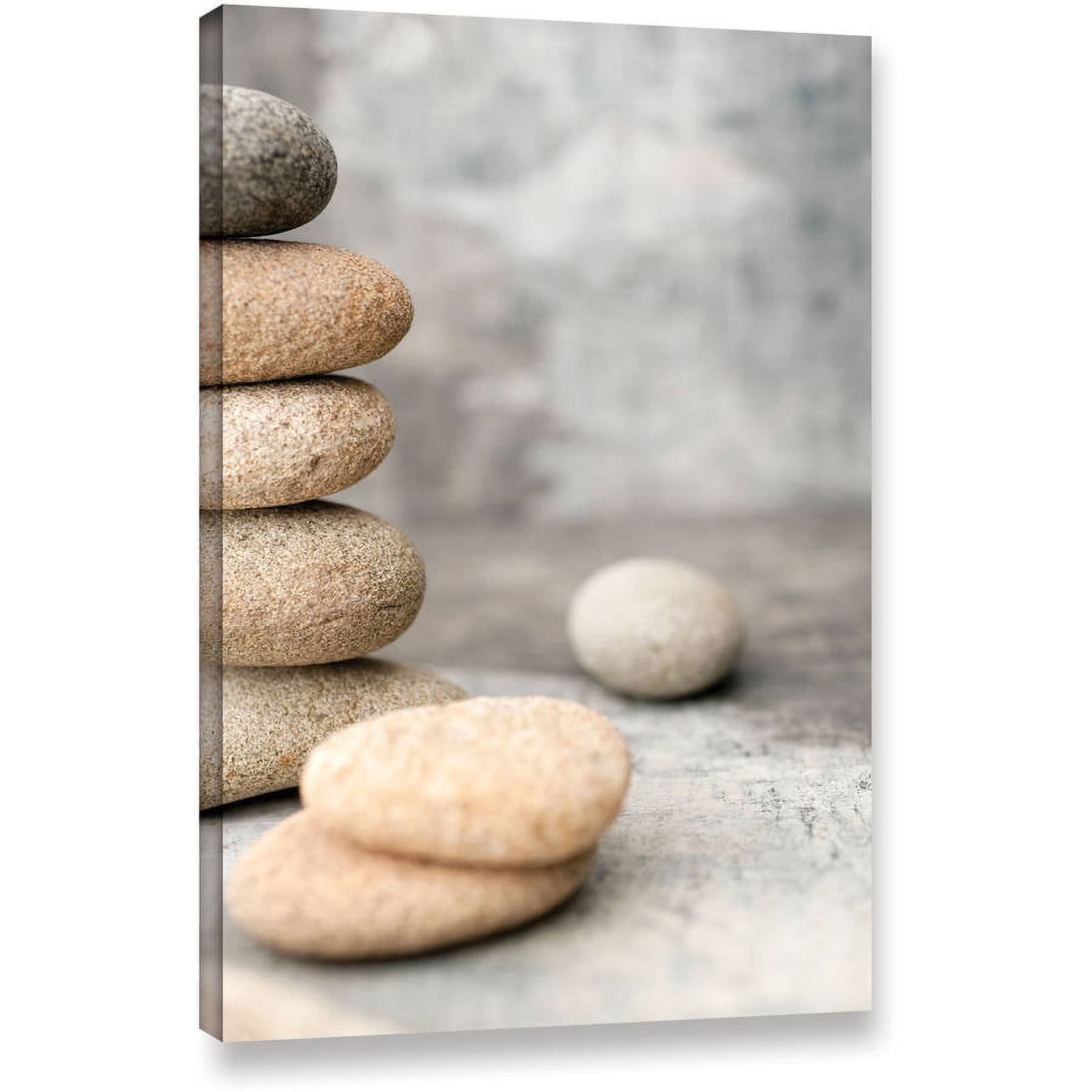Elena Ray "Still Life River Stones" Gallery-Wrapped Canvas Art
