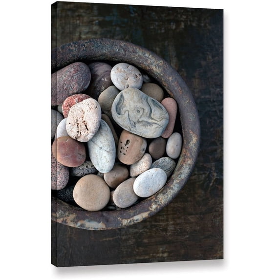 Elena Ray "Still Life Stone Bowl" Gallery-Wrapped Canvas Art