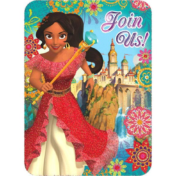Elena of Avalor Birthday Party Novelty Invitations
