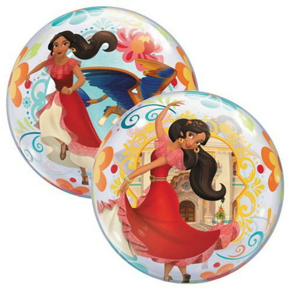 Elena of Avalor Bubbles Stretchy Plastic Balloon 22"