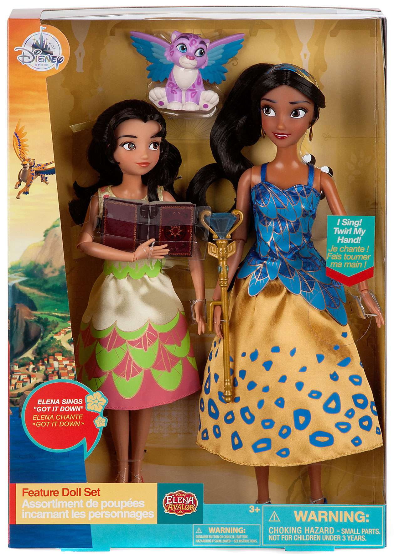 Elena of Avalor Elena Isabel Singing Doll 2-Pack [2017