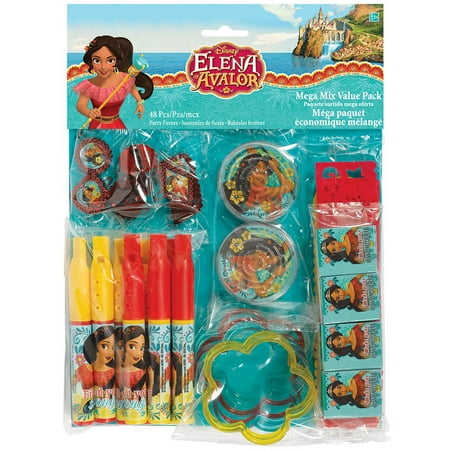 Elena of Avalor Mega Mix Favor Pack (48 Count)