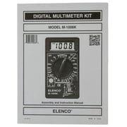 Elenco Digital Multimeter Solder Kit | Great STEM Project | Soldering Required M1008K