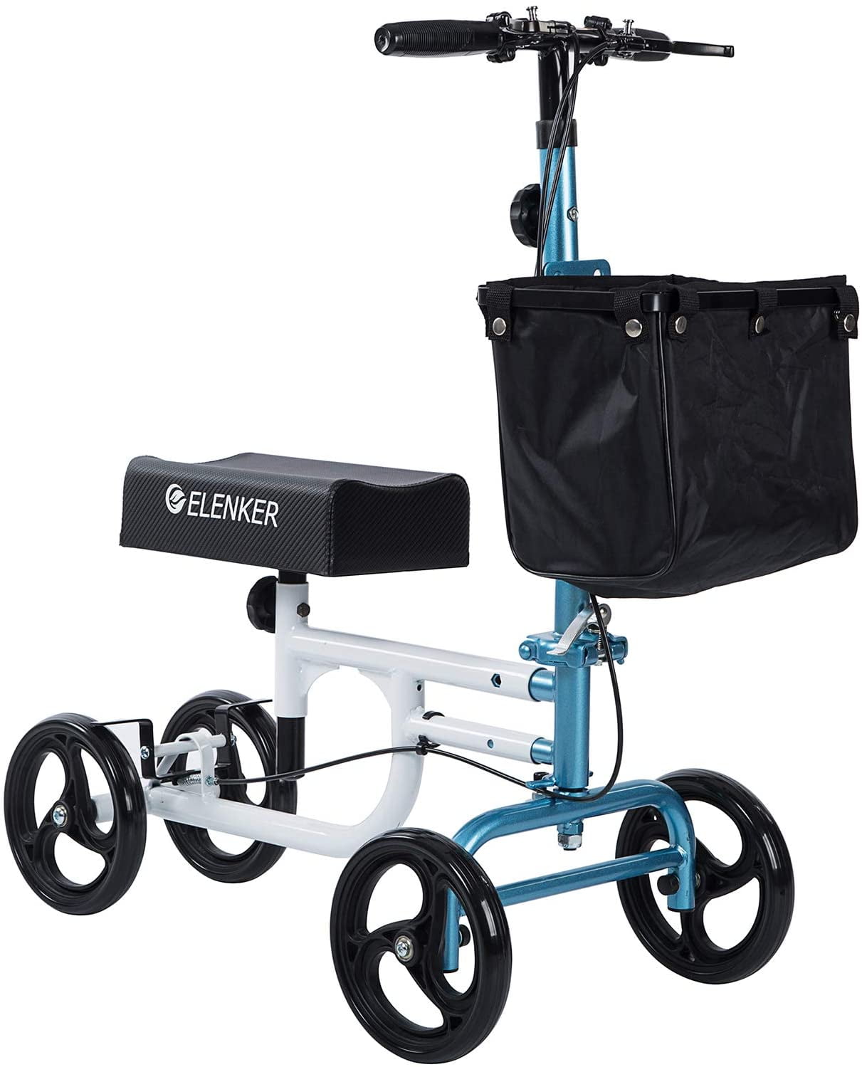 Elenker Knee scooter, Folding Steerable Knee Walker for Foot Injuries