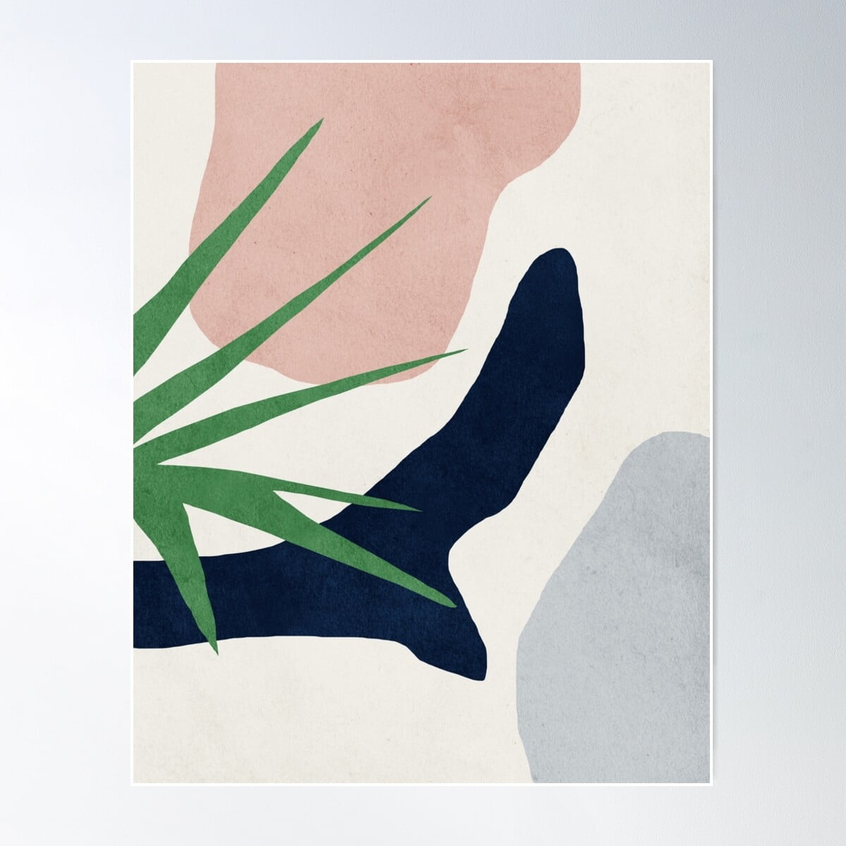 Elenna Buttercup Poster Wall Art, Modern Wall Decor For Living Room