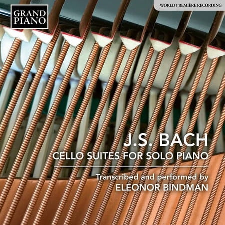 Eleonor Bindman - Bach: Cello Suites (transcribed for piano by Eleonor Bindman) - Music & Performance - CD