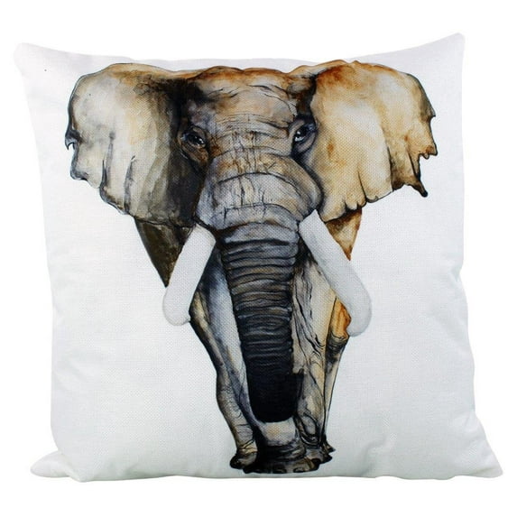 Elephant | Africa | Pillow | Vintage | Throw Pillow | Wilderness | Animal | Room Decor | Couch Pillows | Custom Pillows | Decorative Pillows