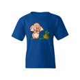 thumbnail image 1 of Elephant And Pineapple T-Shirt Juniors -Image by Shutterstock,  x-Large, 1 of 4