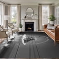 thumbnail image 1 of Elephant Area Rug 6x9 Washable Rug Non Slip Funny Animal Bathtub Abstract Art Grey Large Area Rug Soft Stainresistant Indoor Floor Carpet for Living Room Bedroom Home Office Dining Room Nursery, 1 of 8