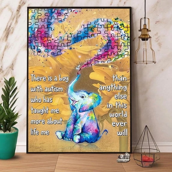Elephant Autism Awareness There Is A Boy With Autism Who Has Taught Me ...