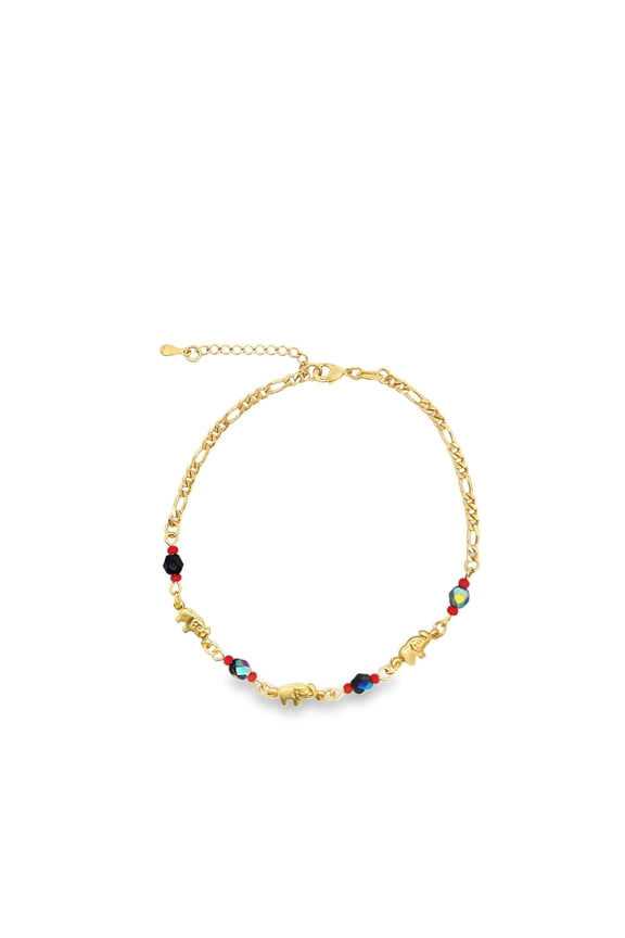 Elephant Azabache Charms Anklet