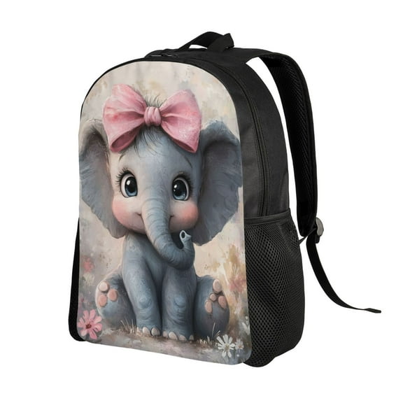 Elephant Backpack Double Shoulder Backpack Durable, Spacious, Ergonomic Design for Travel, Work & Outdoor Use